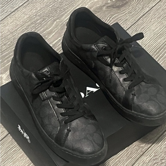Coach Black Sneakers for Men - Picture 1 of 2
